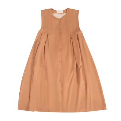 1970s Daisy Pleat Dress   Size Small